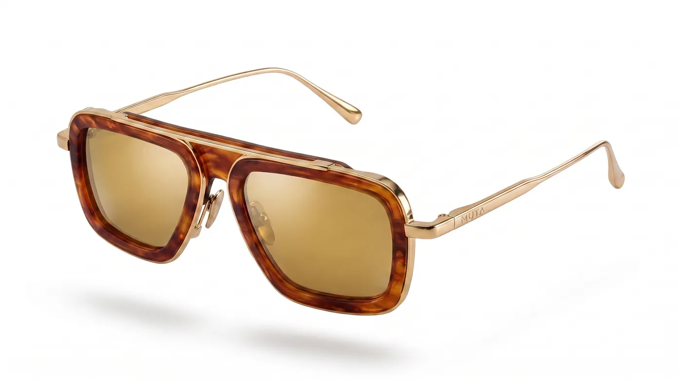 Lunettes MUTA ambre